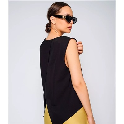 Блузка #КТ2252, черный