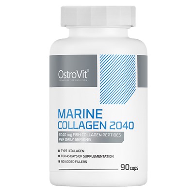OstroVit Marine Collagen 2040 mg 90 kaps - КОЛЛАГЕН