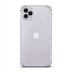 Противоударный силиконовый чехол Прозрачный на iPhone 11 Pro