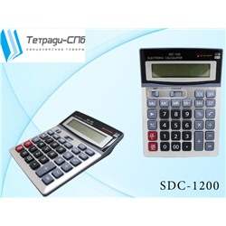 Калькулятор  12-разрядный, настольный SDC-1200