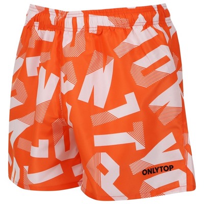 Шорты спортивные ONLYTOP unisex orange, р. 50