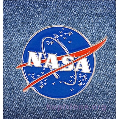 Брошь-значок «NASA»