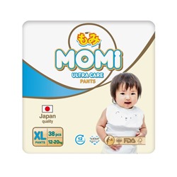 Подгузники-трусики MOMI Ultra Care, XL (12-20 кг), 38 шт