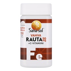 Sana-sol Strong Железо 50 мг + витамин C 150 таблеток