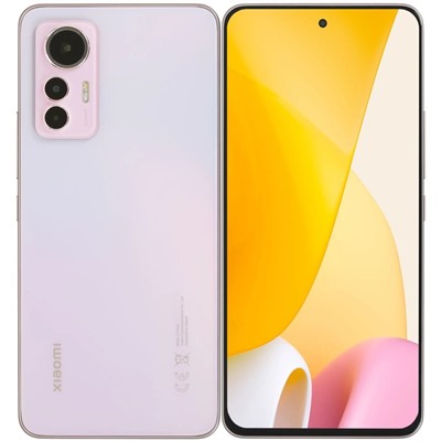 Смартфон Xiaomi 12 Lite RU, 6.55", Amoled, 8Гб, 128Гб, 108 Мп, 4300 мАч, розовый 9130017