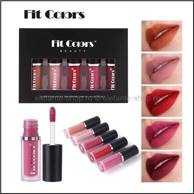 Набор матовых помад Fit Colors Beauty Matte Lip Set