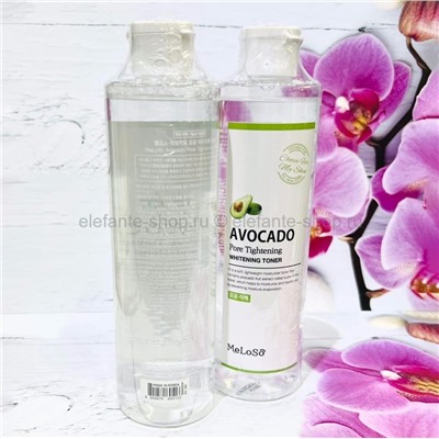 Тонер для сужения пор DR. MELOSO Avocado Pore Tightening Toner 300ml (78)