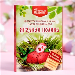 Красители пищевые для яиц "Пасхальный набор Ягодная поляна", 16 шт