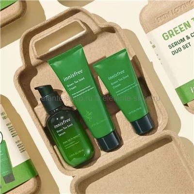 Набор косметики Innisfree Green Tea Seed Serum and Cream Duo Set (51)