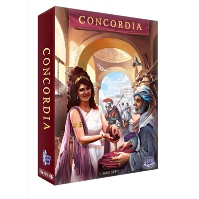 Наст. игра "Concordia" (Конкордия) (правила на англ. языке) арт.PDV09708