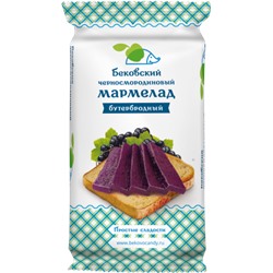 Бековский черносмородиновый бутербродный мармелад, 270 грамм
