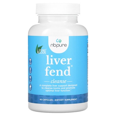 NBPure Liver Fend, Очищение, 90 капсул