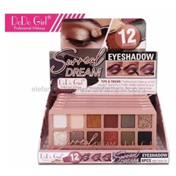 Палетка теней DoDo Girl Surreal Dream Shadow 12 colors REF:D3179 #3