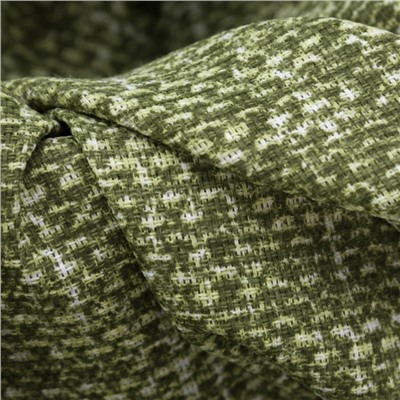 Ткань на отрез рогожка 150 см 35007/1 Пестроткань цвет зеленый