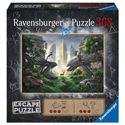 Ravensburger. Пазл-квест 368 "Опустошенный город" арт.17279