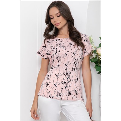Блуза "Красотка" (нежно-розовая) Б6054