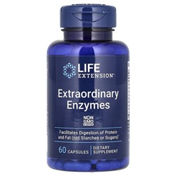 Life Extension Экстраординарные Ферменты - 60 капсул - Life Extension