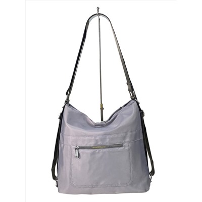 Женская сумка из водонепромокаемой ткани, цвет серый
