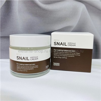 Ампульный крем TNZ Rich Snail Ampoule Cream 70g (13)