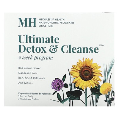 Michael's Naturopathic Ultimate Detox & Cleanse, 42 пакетика