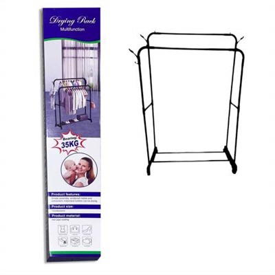 Двойная напольная вешалка для одежды 35 кг Crying Rack Multifunction 143 x 96 x 42 см оптом