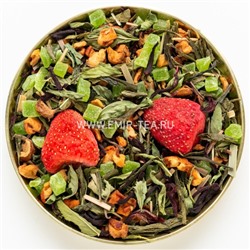 Чай зеленый клубничное мохито 50 гр