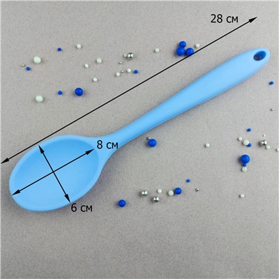 Силиконовая кондитерская ложка 28 см