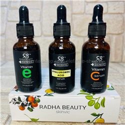 Набор из трёх антивозрастных сывороток RADHA BEAUTY + SKINVIC (106)