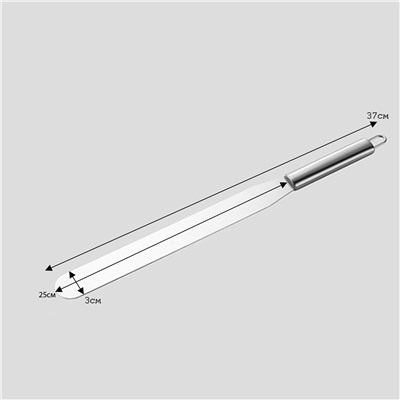 Лопатка кондитерская прямая 37,5 см