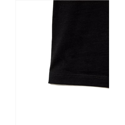 CONTE Черная базовая футболка с рисунками по лицензии ©Disney LD 2010