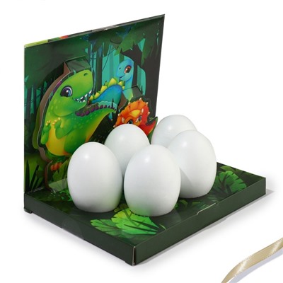 Набор для украшения яиц в 3D коробке «Динозавры», 12,5 х 15,5 см