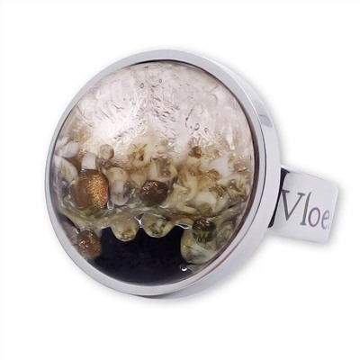 Кольцо из муранского стекла GRACEFUL BLOOM KO4529