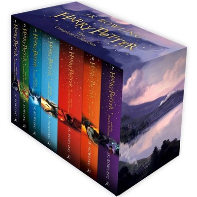 Комплект из 7 книг в мягкой обложке "Harry Potter Box Set of 7 books"