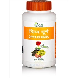 Дивья Чурна, лечение пищеварительной системы, 100 г, производитель Патанджали; Divya Churna, 100 g, Patanjali