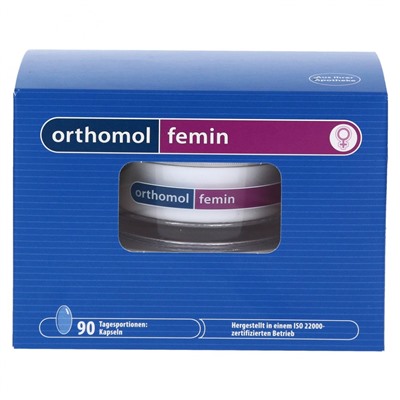 Orthomol Femin Kapseln Ортомол Фемин Витамины при менопаузе, капсулы, 90 шт.