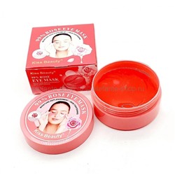 Гидрогелевые патчи для глаз 99% Rose EYE MASK Kiss Beauty, 60 шт