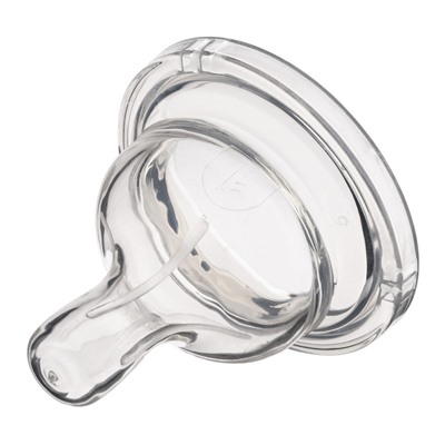 Соска силиконовая, ШГ, Ø50мм, усиленное кольцо +0 мес., медленный поток