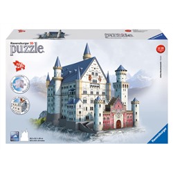 Ravensburger. Пазл карт. 3D 216 арт.12573 "Замок Нойшванштайн"