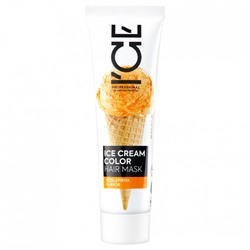 NS ICE Professional "ICE CREAM COLOR" Тонирующая маска для волос Oblepikha (100мл).6  Акция -40%