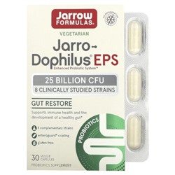 Jarrow Formulas Jarro-Dophilus EPS, 25 миллиардов КОЕ, 30 растительных капсул