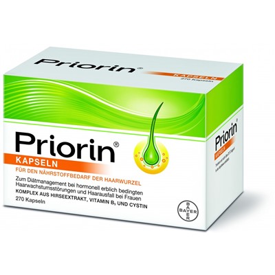 Priorin (Приорин) Капсулы для роста волос, 270 шт