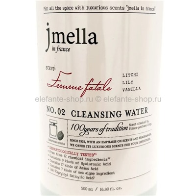 Мицеллярная вода Jmella No.02 In France Femme Fatale Cleansing Water 500ml (51)