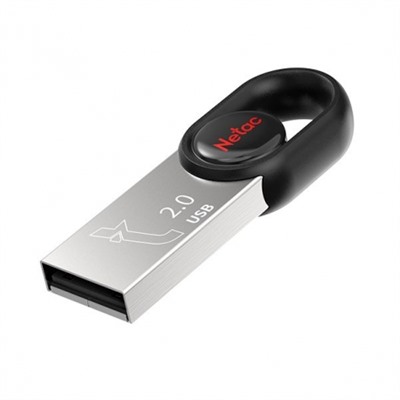 64Gb Netac UM2 Black металл USB 2.0 (NT03UM2N-064G-20BK)