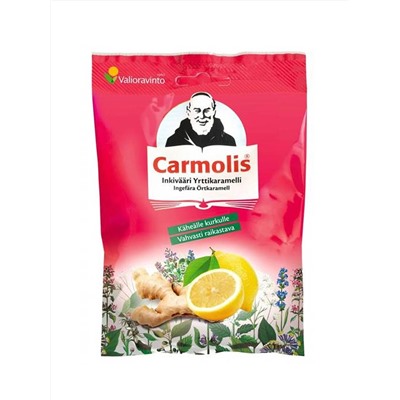Carmolis Конфеты имбирь и лимон 75г