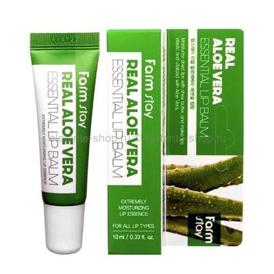 Бальзам FarmStay Real Aloe Vera Essential Lip Balm 10ml (125)