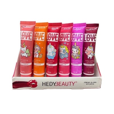 Тинт для губ Hedy Beauty Love Lip Tint (ряд 6шт)