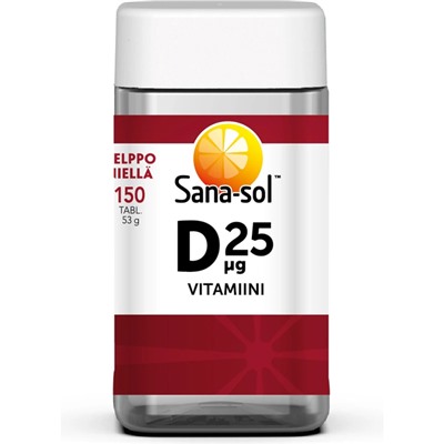 Sana-sol витамин D 25 мкг 150 таблеток