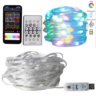 Светодиодная уличная лента-гирлянда ELK-BLEDOMA RGB led многоцветная 5 м оптом