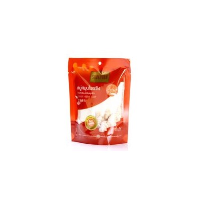 Спа-мыло имбирное Supaporn в мешочке 70 гр / Supaporn ginger soap 70g