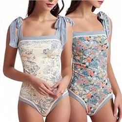 Reversible Floral Sexy One Piece Bathing Suit for Women One Piece Swimsuit Womens One Piece Swimsuits Womens Swimsuits